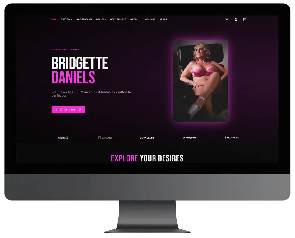 Bridgette Daniels Adult Websites by Automate Horizon