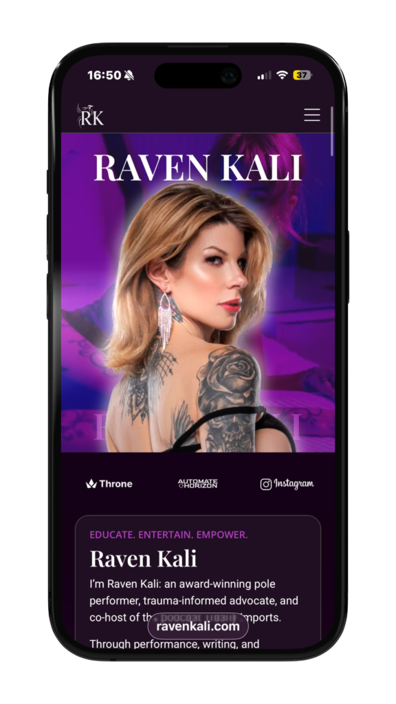 Raven Kali Home Page